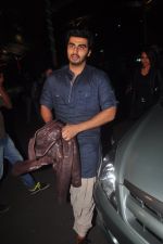 Arjun Kapoo return post Tevar Delhi Promotions in Mumbai on 7th Jan 2015